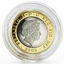 Britain 2 pounds 250th Anniversary of Robert Burns piedfort silver coin 2009