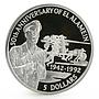 Belize 5 dollars 50th Anniversary of El Alamein Erwin Rommel proof silver 1992