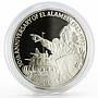 Belize 5 dollars 50th Anniversary of El Alamein Montgomery proof silver 1992