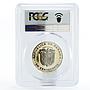 Panama 50 centesimos Fernando de Lesseps PR70 PCGS proof nickel coin 1981