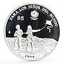 Mexico 5 pesos UNICEF series Children Playing with Kite proof silver coin 1999