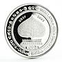 Sri Lanka 500 rupees Anubudu Mihindu Jayanthiy proof silver coin 1993