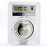 Bolivia 200 peso Bolivianos Year of the Child PR69 PCGS silver coin 1979