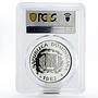 Dominican Republic 10 pesos Year of Child PR68 PCGS silver coin 1982