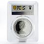Turks and Caicos Islands 10 crowns Year of Child PR69 PCGS  silver coin 1982