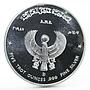 Egypt 5 onza History of Ancient Egypt series Cleopathra proof silver medal 1987