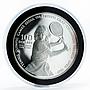 Niue 100 dollars Seoul Tennis Olympic Games series Steffi Graf silver coin 1987