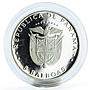 Panama 5 balboas Football World Cup in Spain Championship proof silver coin 1982