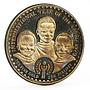 Lesotho 250 maloti Year of the Child PN12 trial essai brass coin 1979