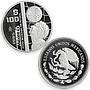 Mexico set of 3 coins Football World Cup 1986 proof silver coins 1985