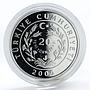 Turkey 20 lira Animal series Kangal Dog proof silver coin 2005