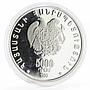 Armenia 5000 dram 70th Anniversary of Grandmaster T. Petrosian silver coin 1999