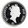 Fiji 2 dollars Year of the Pig series Formosan Wild Boar silver coin 2007