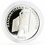 Panama 5 balboas Land of Champions series Boxer proof silver coin 1980