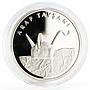 Turkey 20 lira Animal series Five-Toed Jerboa proof silver coin 2005