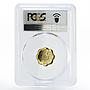 Philippines 5 sentimos Revolutionairy Melchora Aguino PR69 PCGS copper coin 1975