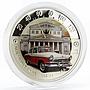 Niue set of 4 coins Old Soviet Cars colored silver coins 2010