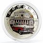 Niue set of 4 coins Old Soviet Cars colored silver coins 2010