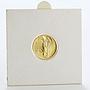 US 5 dollar Liberty In God We Trust Eagle Bullion gold coin 1/10 oz 1993