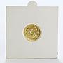 US 5 dollar Liberty In God We Trust Eagle Bullion gold coin 1/10 oz 1993