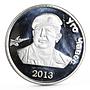 South Ossetia 1 ruble Ugo Chavez The Leader of Venezuela proof nickel coin 2013