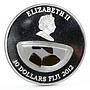 Fiji 10 dollars Meteorites Neuschwanstein Germany 2002 colored silver coin 2012