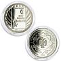 Turkmenistan set of 6 coins Literary Creations of Turkmenbashi silver coins 2006