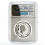 Niue 2 dollars Year of the Snake NGC PF70 Ultra Cameo color silver proof 2013