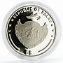 Palau 5 dollars World of Wonders series Statue of Liberty proof silver coin 2010