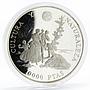 Spain 10000 pesetas Art series Naked Maja and Flower Pickers silver coin 1996