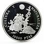 Spain 10000 pesetas Art series Naked Maja and Flower Pickers silver coin 1996