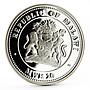 Malawi 20 kwacha Year of the Tiger series Longevity silver coin 2010