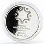 Turkey 20 lira World Humanitarian Summit in Stambul proof silver coin 2016