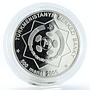 Turkmenistan 500 manat 60th Anniversary of WWII silver coin 2005