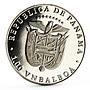 Panama 1 balboa Seoul Olympic Summer Games series Equestrian CuNi coin 1988