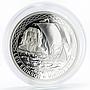 Vanuatu 10 vatu Leaf Erikson and His Viking Ship proof silver coin 2017