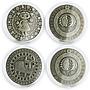 Belarus set of 12 coins Zodiac Signs silver coins 2009