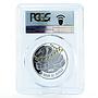 Uruguay 1000 pesos 100 Years of Murga Carnival MS70 PCGS silver coin 2020