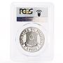 Philippines 5 pisos Ferdinand E. Marcos PR69 PCGS nickel coin 1976
