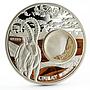 Cook Islands 5 dollars Great Deserts series Judaea of Israel silver coin 2015