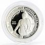 Turkmenistan 500 manat Gorogly Beg Turkmen proof silver coin 2001