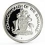 Bahamas 10 dollars 10th Anniversary of Caribbean Bank proof silver coin 1980