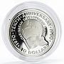 Bahamas 10 dollars 10th Anniversary of Caribbean Bank proof silver coin 1980