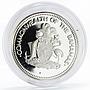 Bahamas 10 dollars 10th Anniversary of Caribbean Bank proof silver coin 1980