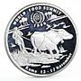 Laos 50 kip World Food Summit in Rome silver coin 1996