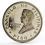 Philippines 1 piso Pope IV Visit proof CuNi coin 1970