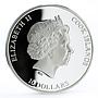 Cook Islands 10 dollars The Most Famous Diamonds series Hope silver coin 2016