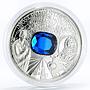 Cook Islands 10 dollars The Most Famous Diamonds series Hope silver coin 2016
