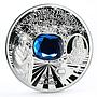Cook Islands 10 dollars The Most Famous Diamonds series Hope silver coin 2016