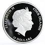 Cook Islands 10 dollars The Most Famous Diamonds series Hope silver coin 2016